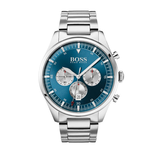 Buy Hugo Boss Mens Chronograph Quartz Stainless Steel 44mm Watch - 1513713 in Pakistan