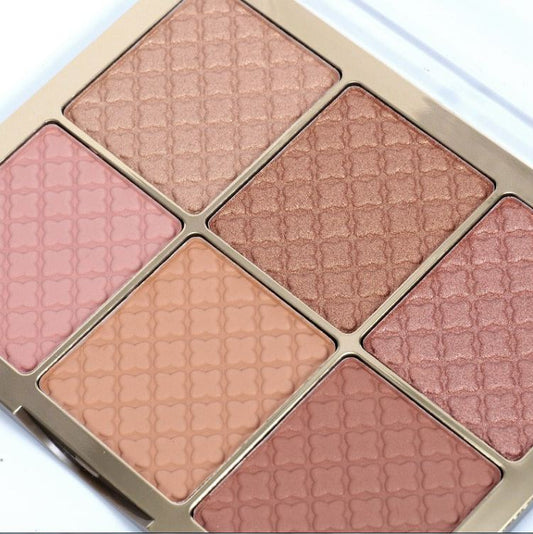 Buy Miss Rose 6 Color Square Face Palette in Pakistan