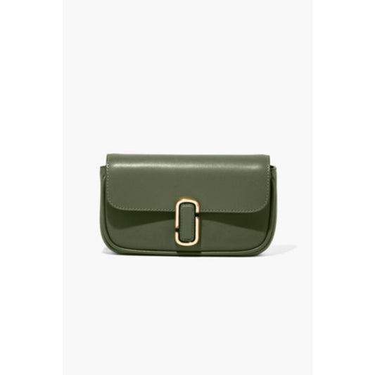 Marc Jacobs The J Marc Shoulder Bag In Green/Bronze - H956L01PF22