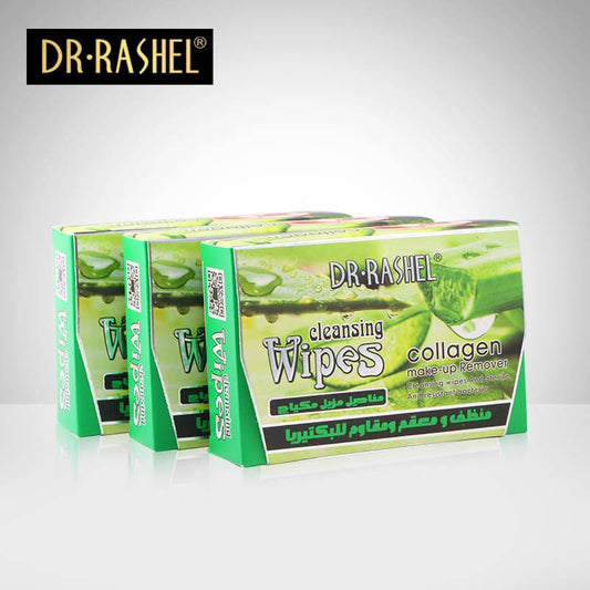Buy Dr Rashel Aloe Vera Collagen Cleansing Wipes in Pakistan