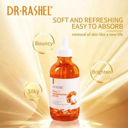 Buy Dr Rashel Vitamin C Nourishing & Repairing Body Oil in Pakistan