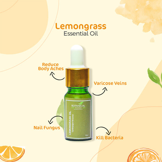 Buy Botanical Wonders Lemongrass Essential Oil - 10ml in Pakistan