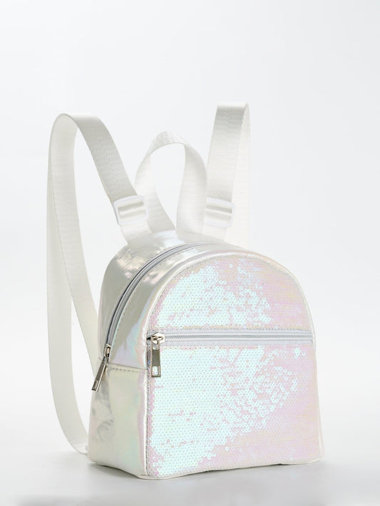 Buy SHEIN Mini Holographic Classic Portable Lightweight School Bag in Pakistan