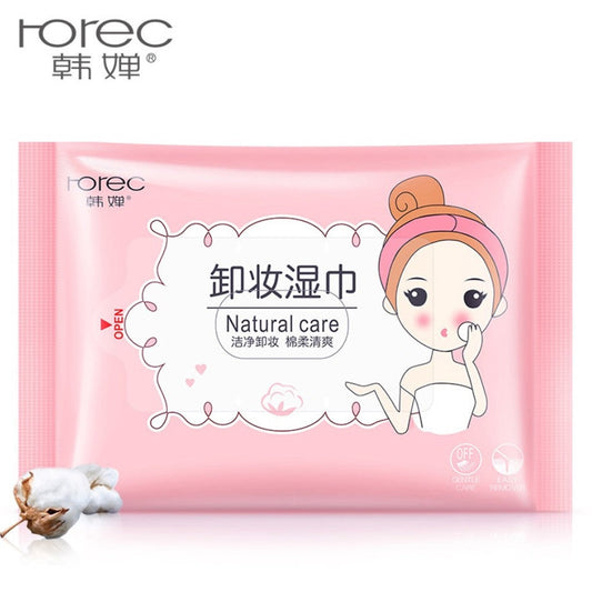 Buy 25 Pcs Makeup Cosmetic Cotton Remover Wet Wipes in Pakistan