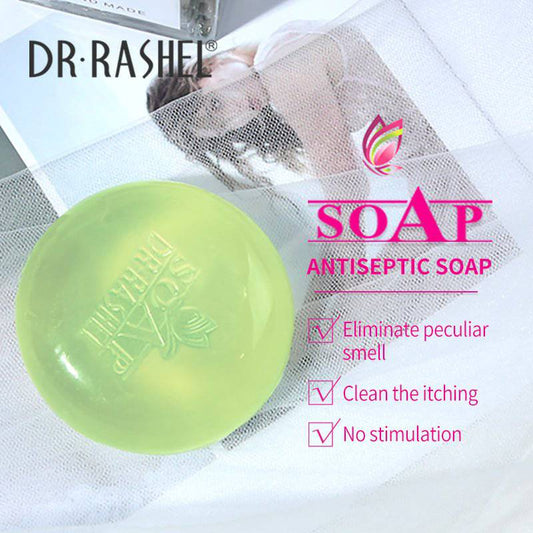 Buy Dr Rashel Antiseptic Soap & Against The Bacteria & Anti Itch For Body And Private Parts For Girls & Women - 100gms in Pakistan