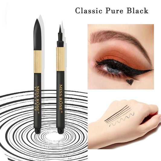 Buy Miss Rose Classic Pure Black Liquid Eyeliner Pen Waterproof Matte in Pakistan
