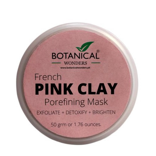 Buy Botanical Wonders French Pink Clay Pore Refining Mask in Pakistan
