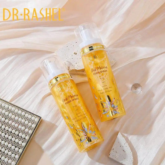 Buy Dr Rashel Lightweight & Moisturizing Gold Makeup Fixer Spray in Pakistan