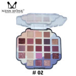 Missrose 21 Color Eyeshadow Palette Highly Pigmented For Party Glitter Palette