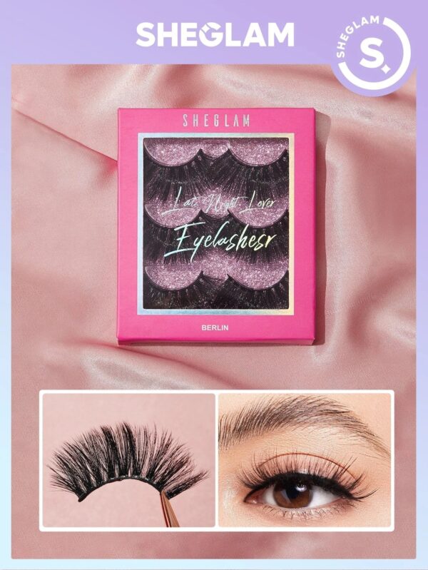 Sheglam Late Night Lover Full Volume False Eyelashes - Berlin