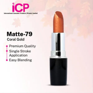 Swiss Miss Lipstick Coral Gold Matte - 79