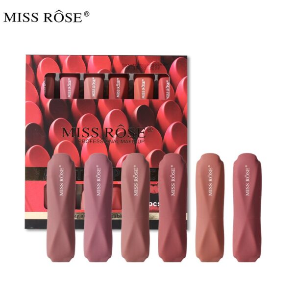 Miss Rose Pack Of 12 Matt Lipstick