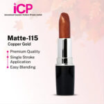 Swiss Miss Lipstick Copper Gold Matte - 115