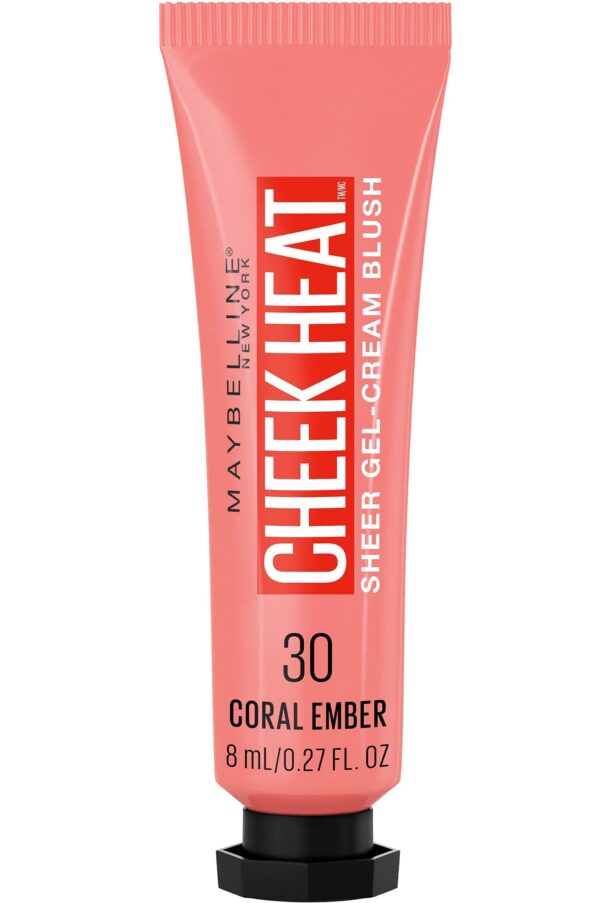 Maybelline Cheek Heat Gel Cream Blush - Coral Ember