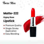 Swiss Miss Lipstick Gypsy Rose Matte - 222