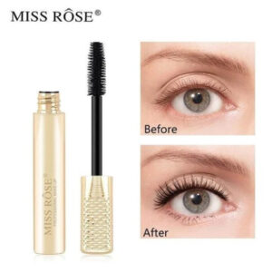 Miss Rose Waterproof Quick Dry Easy To Use Liquid Black Mascara