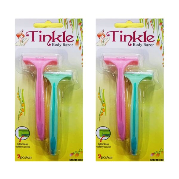 Tinkle Body Razor for Women - 2 Pcs