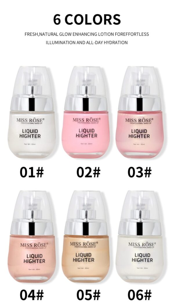 Miss Rose Liquid Highlighter 30 - Ml