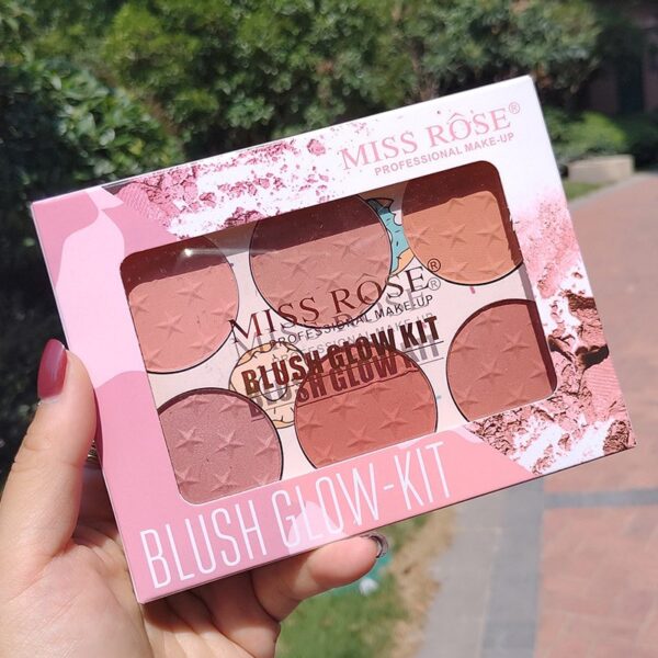 Miss Rose Blush Glow Kit With Free Brush