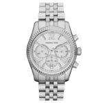 Michael Kors Womens Quartz Stainless Steel Silver Dial 38mm Watch - Mk5555