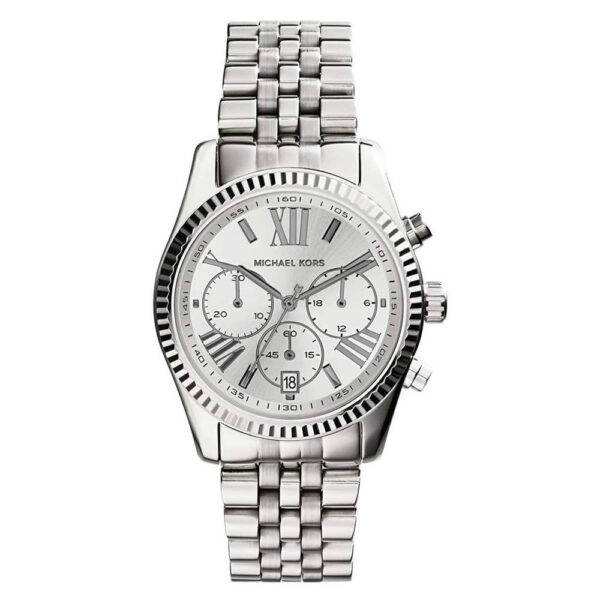 Michael Kors Womens Quartz Stainless Steel Silver Dial 38mm Watch - Mk5555