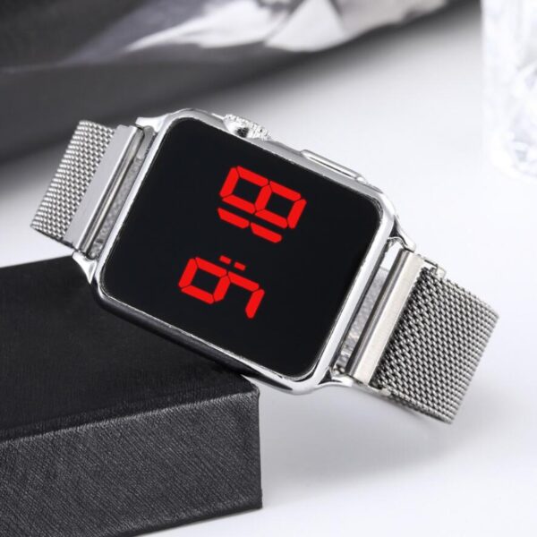 Touch Screen LED Digital Wrist Watch Unisex