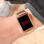 Touch Screen LED Digital Wrist Watch Unisex