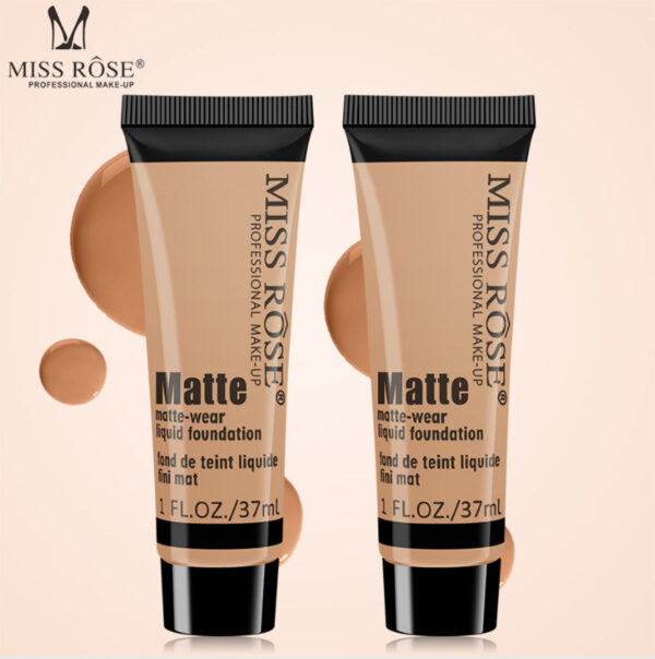 Miss Rose Long Lasting Liquid Full Skin Coverage Soft Matte Foundation 37 - Ml