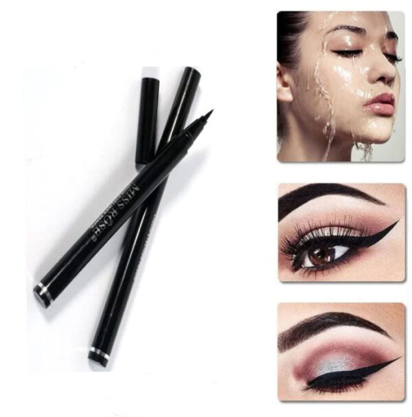 Miss Rose Graceful Glam Black Liquid Eyeliner