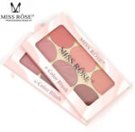 Miss Rose 6 Color Blush Palatte Makeup Blusher Kit