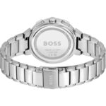 Hugo Boss Women's Chronograph Silver Stainless Steel Gold Dial Watch - 1502676