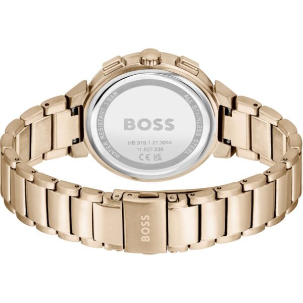 Hugo Boss Women's Chronograph Rose Gold Stainless Steel Watch - 1502678