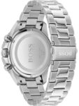 Hugo Boss Mens Quartz Silver Stainless Steel Blue Dial 46mm Watch - 1513907