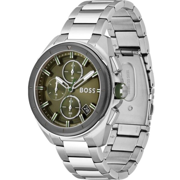 Hugo Boss Volane Chronograph Watch with Green Dial Mens Watch - 1513951