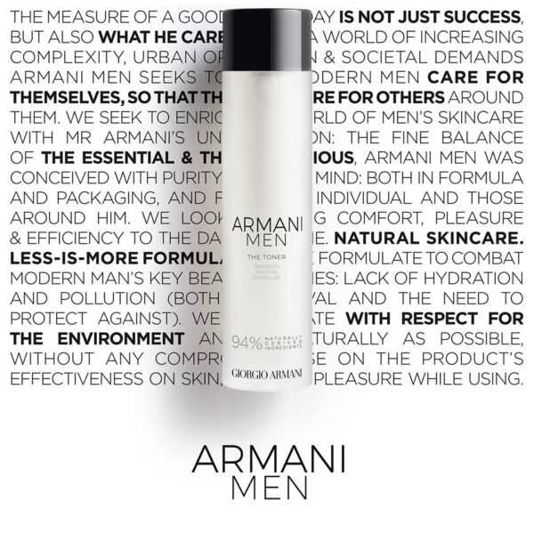 Giorgio Armani The Toner for Men - 30ml