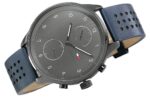 Tommy Hilfiger Quartz Leather Strap Grey Dial 44mm Watch for Men - 1791578