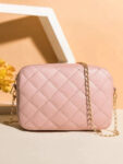 Urban Chic Crossbody Bag - Pink