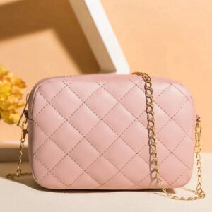 Urban Chic Crossbody Bag - Pink