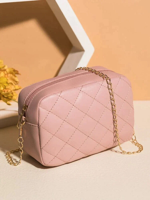 Urban Chic Crossbody Bag - Pink