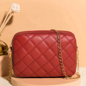 Urban Chic Crossbody Bag - Maroon