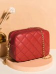 Urban Chic Crossbody Bag - Maroon