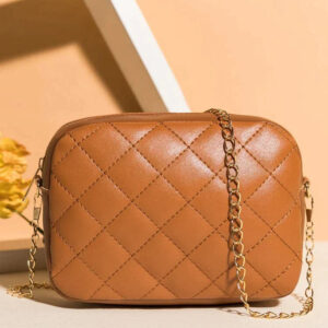 Urban Chic Crossbody Bag - Brown