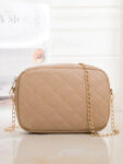 Urban Chic Crossbody Bag - Beige