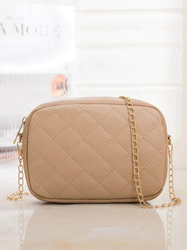 Urban Chic Crossbody Bag - Beige