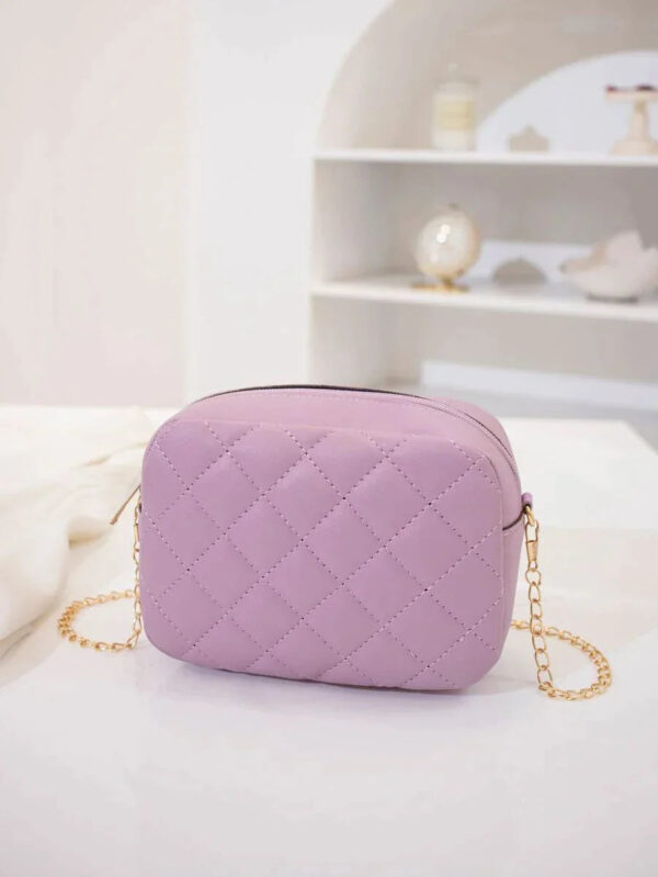 Urban Chic Crossbody Bag - Lilac