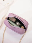 Urban Chic Crossbody Bag - Lilac