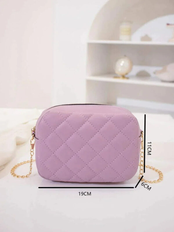 Urban Chic Crossbody Bag - Lilac