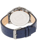 Tommy Hilfiger Quartz Leather Strap Grey Dial 44mm Watch for Men - 1791578