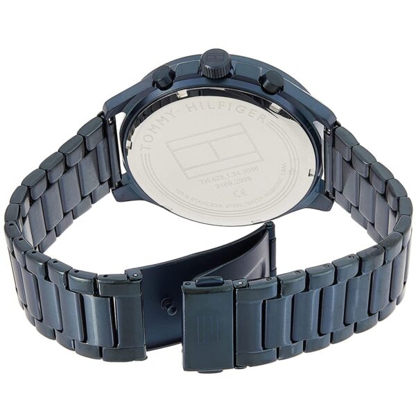 Tommy Hilfiger Quartz Stainless Steel Blue Dial 45mm Watch for Men - 1791853