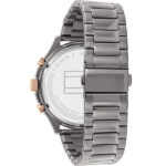 Tommy Hilfiger Mens Quartz Stainless Steel Grey Dial 45mm Watch - 1791871